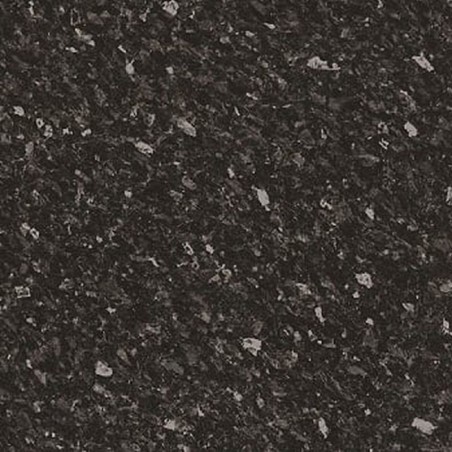 Black Slate Satin Bullnosed 6mm Radius Laminate Worktop 3000 x 600 x 28mm