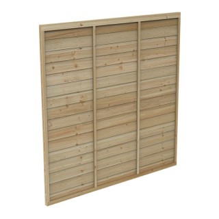 Forest Garden Larchlap Premium Fence Panel 6ft x 6ft