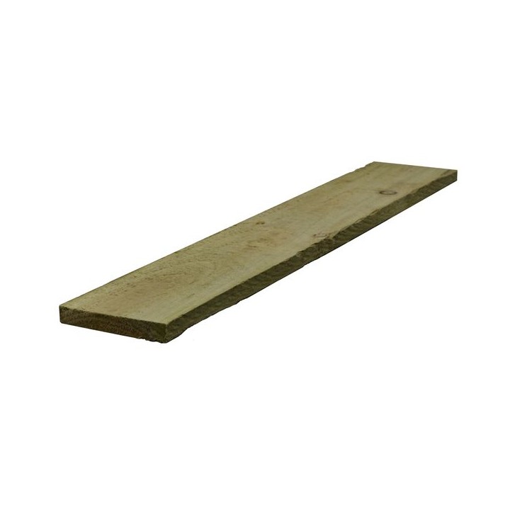 22mm x 225mm x 3.6m Green Treated Unseasoned Board