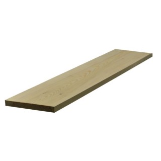 25mm x 20mm Redwood Unsorted Planed Square Edge Finished Size 20.5mm x 194mm