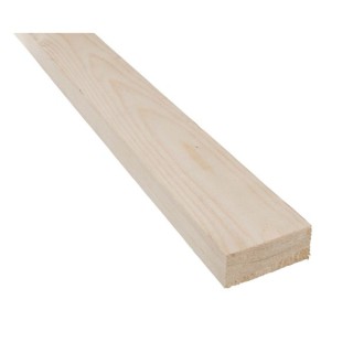 22mm x 50mm BSW Whitewood Planed Square Edge 5TH Finished Size 18mm x 44mm