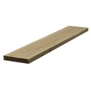 32mm x 175mm BSW Redwood Planed Square Edge 5TH Finished Size 27mm x 170mm