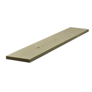 25mm x 175 mm BSW Redwood Planed Square Edge 5TH Finished Size 20mm x 169mm