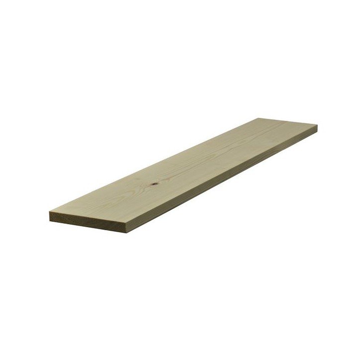 25mm x 175 mm BSW Redwood Planed Square Edge 5TH Finished Size 20mm x 169mm
