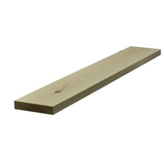 32mm x 150mm BSW Redwood Planed Square Edge 5TH Finished Size 27mm x 144mm