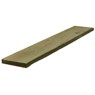 Bsw Green Treated Fencing Board 22 x 100mm x 1.5m