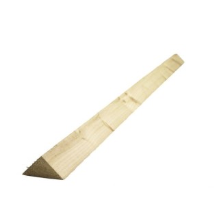 75 x 75mm x 3.6m Green Treated Arris Rail 2EX