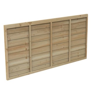 Forest Garden Larchlap Signature Fence Panel 6ft x 3ft