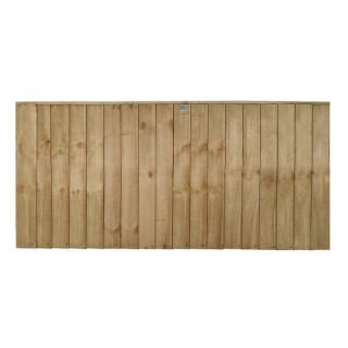 Pressure Treated Closeboard Fence Panel 6ft x 3ft Pack of 4