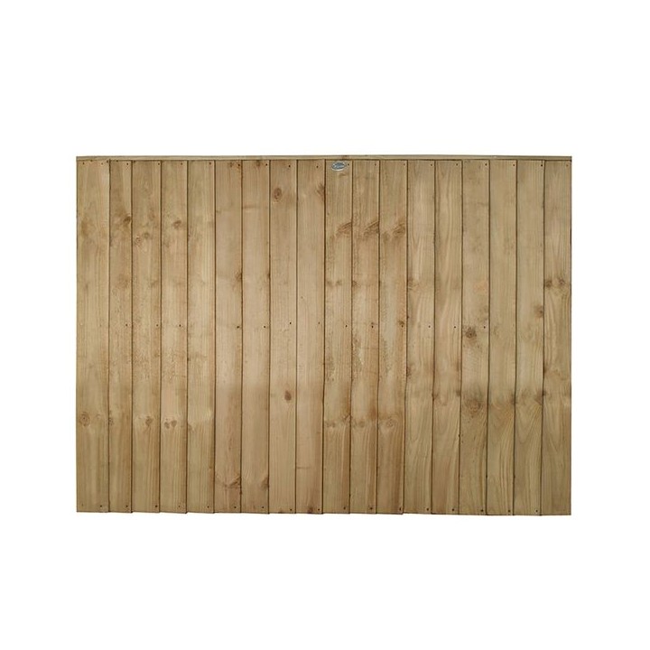 Pressure Treated Closeboard Fence Panel 6ft x 4ft Pack of 4