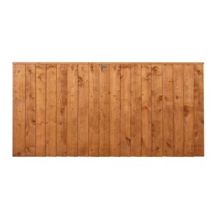 Dip Treated Closeboard Fence Panel 6ft x 3ft  Pack of 3