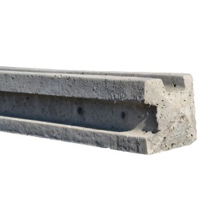 2440mm x 125mm x 125mm Supreme Concrete Corner Slotted Fence Post