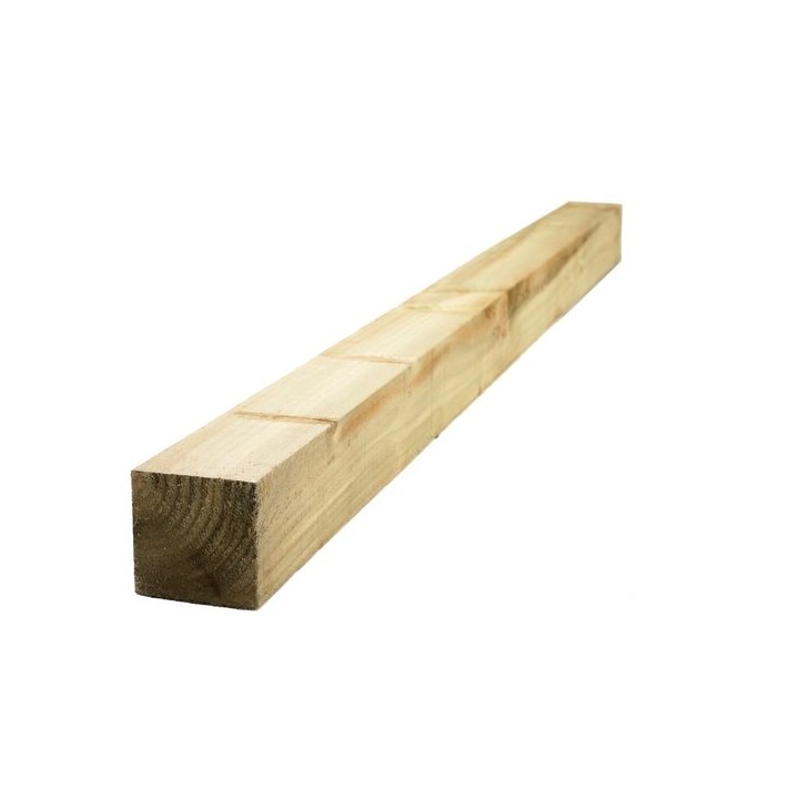 Bsw Sawn Green Treated Unseasoned UC3 75 x 75mm x 2.4m