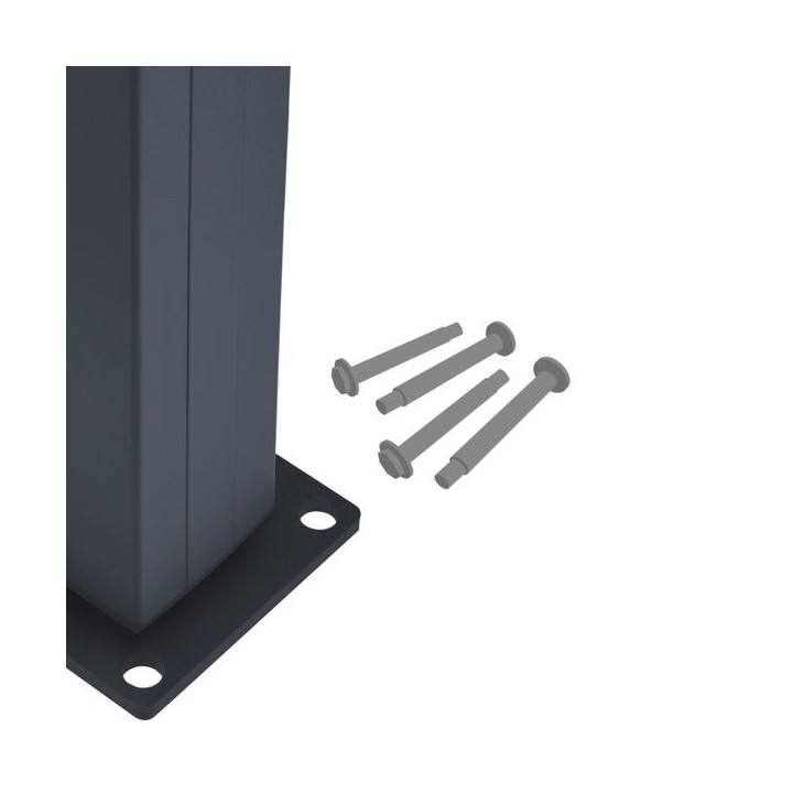 Piranha Spare Top Bottom Trim Fixing Kit Spare Bracket Screws