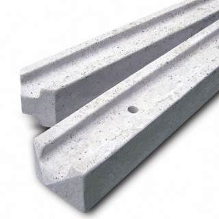 Concrete Fence Post Slotted Corner 7ft