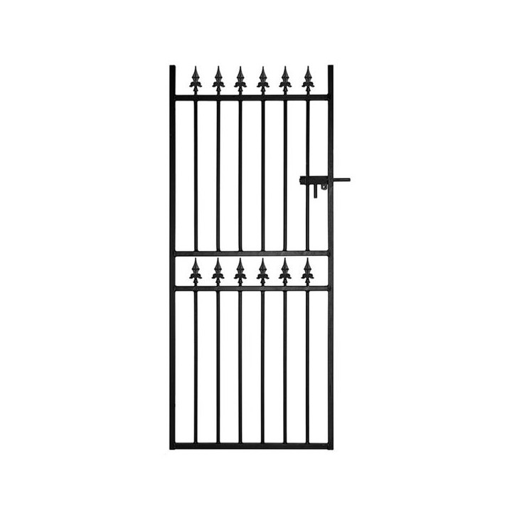 Corfe Premium Tall Single Metal Gate 914mm GAP x 1778mm High Zinc & Powder CFZP32