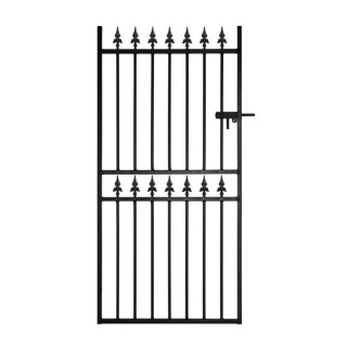 Corfe Premium Tall Single Metal Gate 991mm GAP x 1778mm High Zinc & Powder CFZP33
