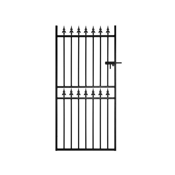 Corfe Premium Tall Single Metal Gate 991mm GAP x 1778mm High Zinc & Powder CFZP33