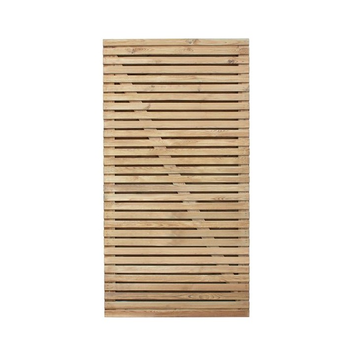 Double Slatted Gate 900mm x 1.8 m