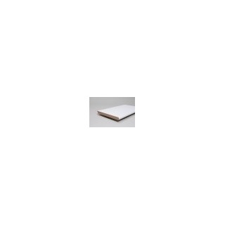 W Howard WBMR25244P3660 9 x 9 Tongue Moisture Resistant MDF Window Board White Primed 25 x 244 x 3660mm
