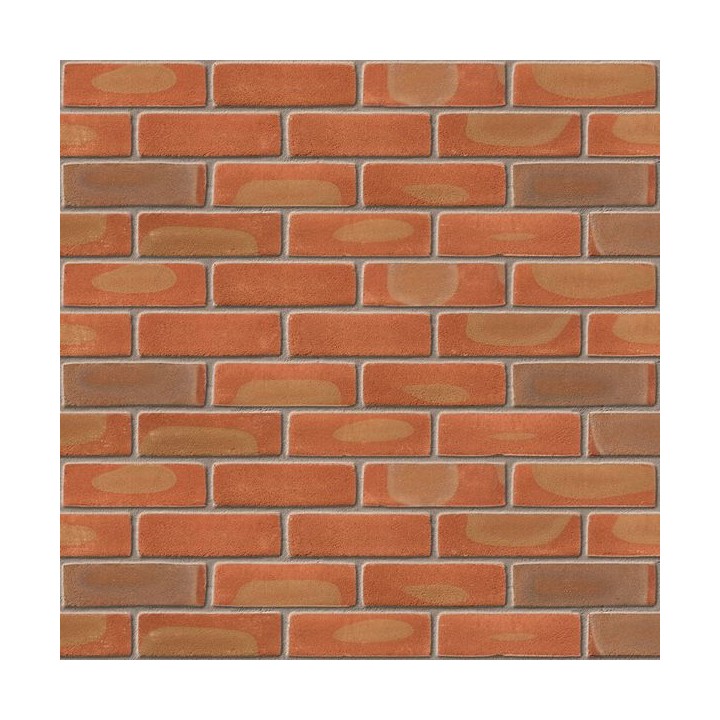 Ibstock Brick Glenfield Red Multi Stock 65mm Facing Brick - Pack Of 500