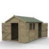 Timberdale 12 x 8 Apex Dble Dr Combo - Home Delivery