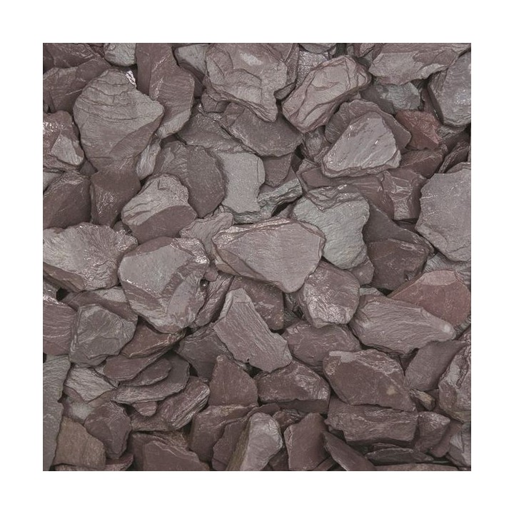 Plum Slate Chippings 20mm Trade Pack