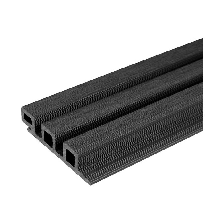 Ecoscape Midnight Composite Slatted Cladding Board 3600mm