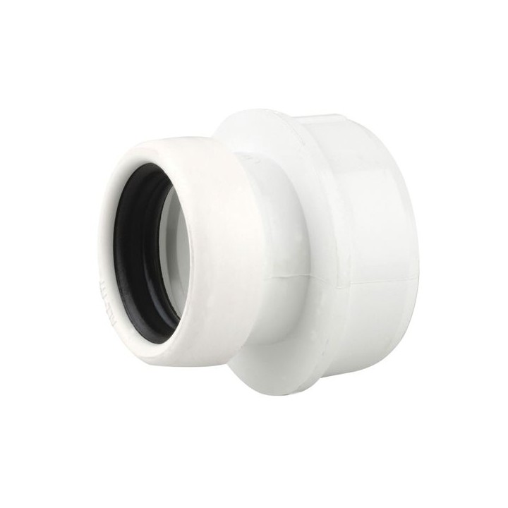 Wavin OsmaSoil S/S boss adaptor (ring-seal) 32mm white