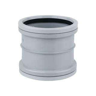 OsmaSoil 3S105G 82mm Ring-Seal Double Socket Grey