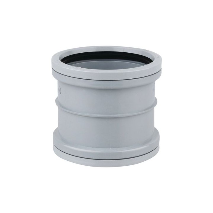 OsmaSoil 3S105G 82mm Ring-Seal Double Socket Grey