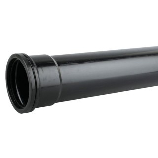 Wavin OsmaSoil S/S pipe 110mm black 4m