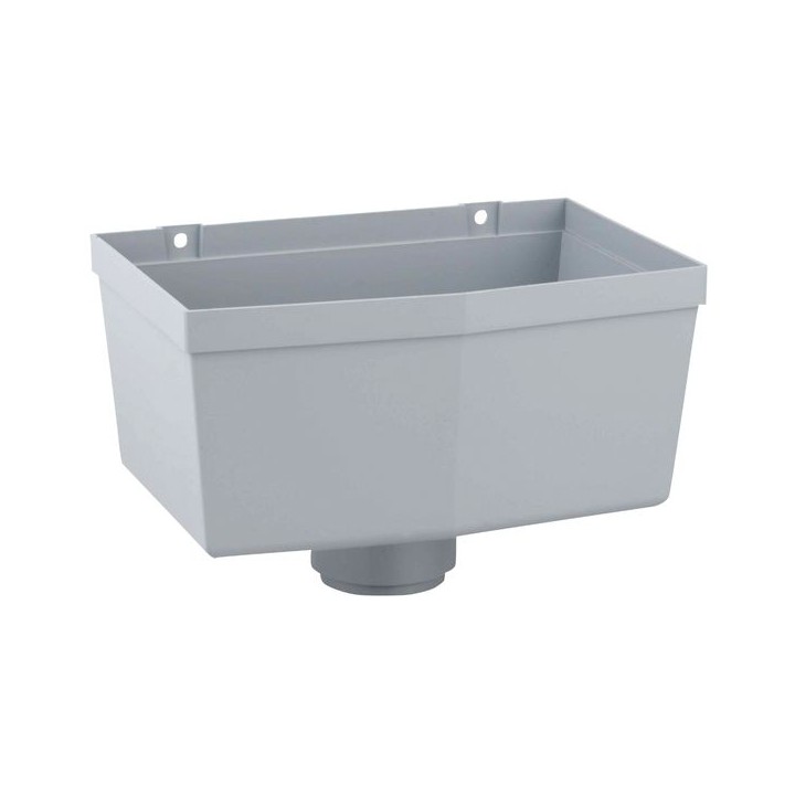 Wavin Osma RoundLine hopper head 68mm grey