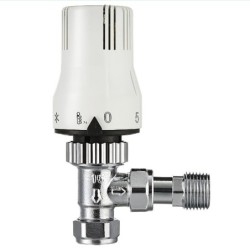 TRV 8 10 15mm x 1 2 Angled White TRV Only