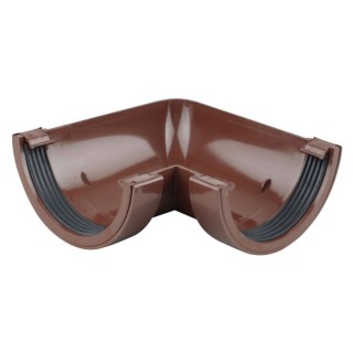 Osma RoundLine 0T003 Gutter Angle 90° 112mm Brown