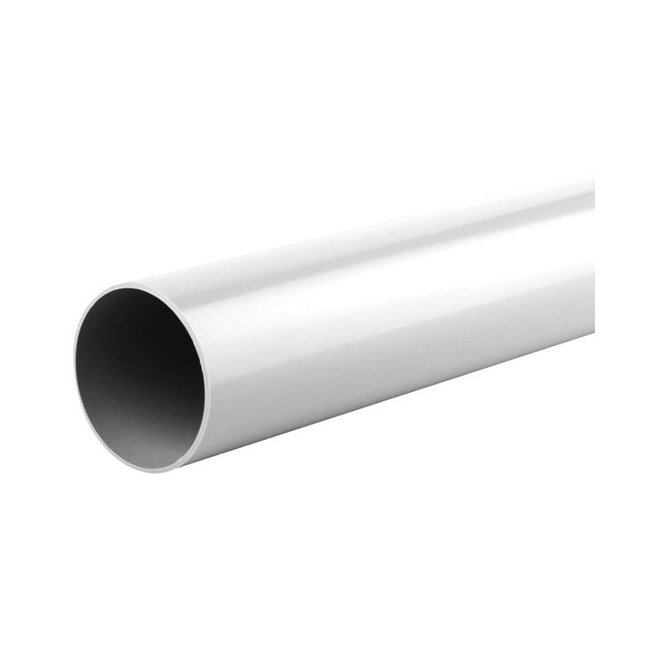 Wavin Osma RoundLine pipe 68mm white 5.5m