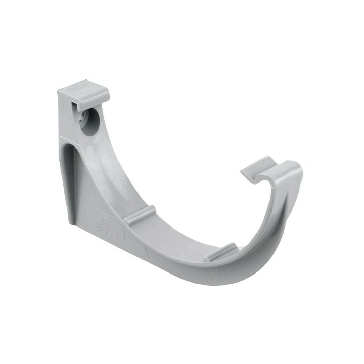 Wavin Osma RoundLine gutter support bracket 112mm grey 0T019G