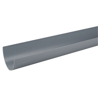 Wavin Osma RoundLine gutter 112mm grey 4m 0T074G