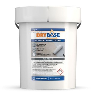 Safeguard Drybase ECS Epoxy Floor Coating Grey 5L