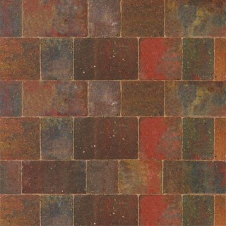 Bradstone Woburn Original Concrete Block Paving Autumn 100mm x 134mm x 50mm