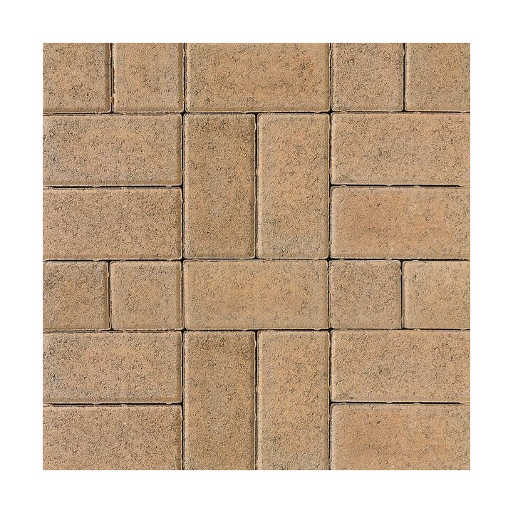 Tobermore Pedesta Decorative Block Paving in Golden - 200 x 100 x 50mm
