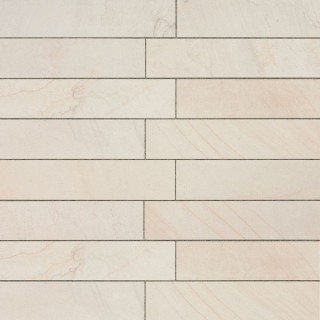 Marshalls Fairstone Sawn Versuro Linear Natural Stone Paving Caramel Cream