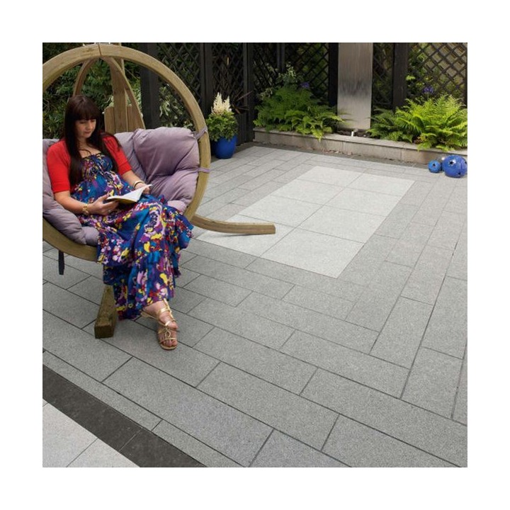 Marshalls Fairstone Granite Eclipse Natural Stone Paving Dark 1206 x 600mm