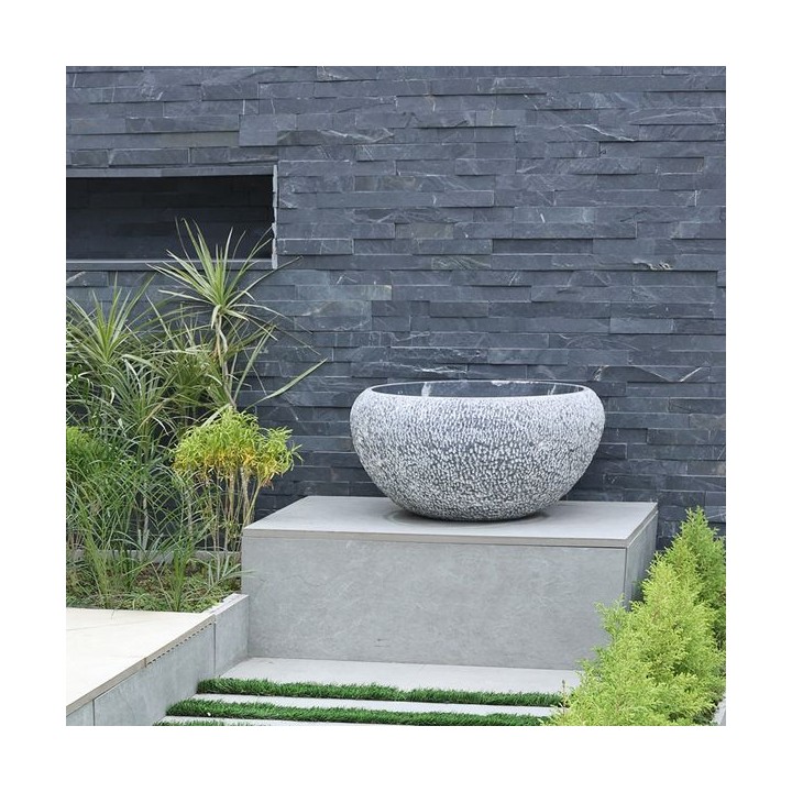 Global Stone Natural Stone Cladding Carbon 0.54m2 Project Pack