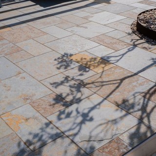 Talasey Premiastone Copper Slate Natural Stone Patio Paving Copper Slate 600 x 900mm