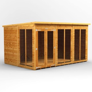 12 x 8 Power Pent Summerhouse