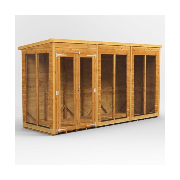 12 x 4 Power Pent Summerhouse