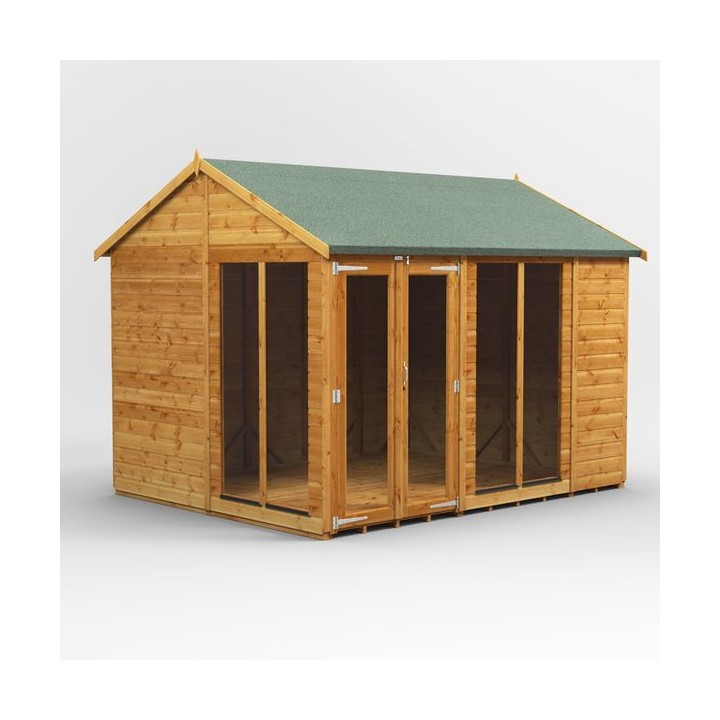 10 x 8 Power Apex Summerhouse