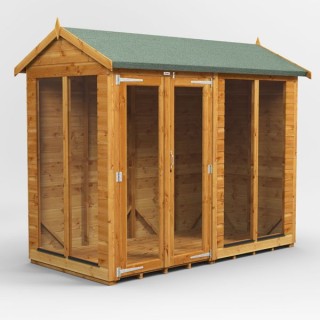 8 x 4 Power Apex Summerhouse