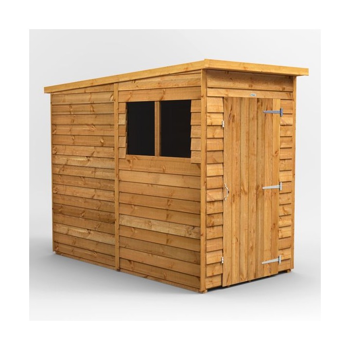 4 x 8 Power Overlap Pent Shed